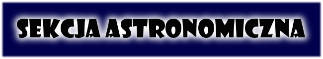 Baner sekcji Astronomicznej